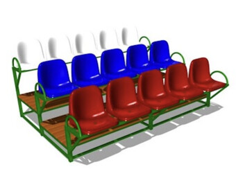 Как выбрать спортивные трибуны для зрителей в зависимости от типа площадки