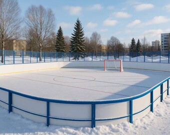 Монтаж хоккейной коробки: этапы работ, материалы и нормативные требования