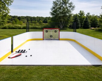 Из чего состоит хоккейная коробка: борта, стойки, ограждения и дополнительное оснащение