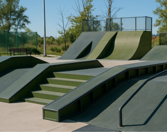 Строительство скейт площадки для райдеров всех уровней