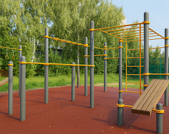 Как создать универсальную воркаут-площадку для всех возрастов