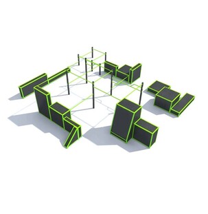 Паркур площадка АС117