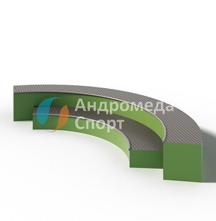 Грайндбокс изогнутый "ступени"