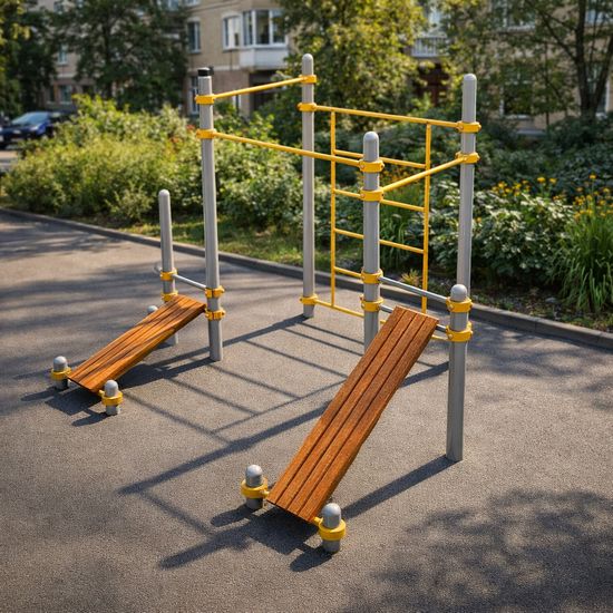 Элемент воркаут площадки