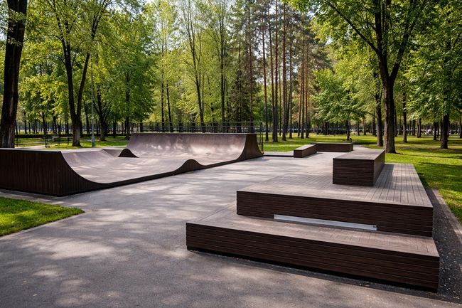 Фигуры для скейт-парка