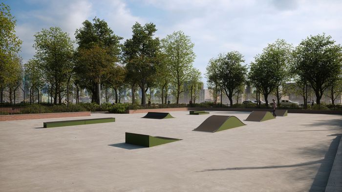 Скейт площадка