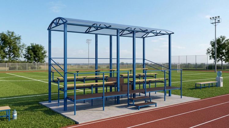 Трибуна спортивной площадки